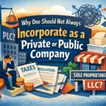 Why One Should Not Always Incorporate as a Private or Public Company